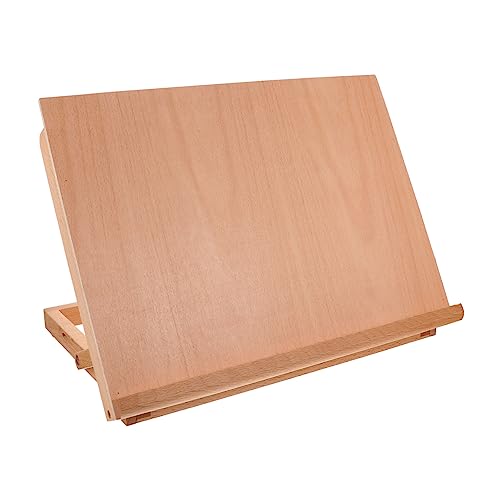 HEALSOPTHY Künstler Zeichenbrett Verstellbare Tischstaffelei Holz Zusammenklappbar und Rutschfest für Anfänger Leicht Transportierbar für Projekte Jedem HEALSOPTHY Künstler Zeichenbrett Verstellbare Tischstaffelei Holz Zusammenklappbar und Rutschfest für Anfänger Leicht Transportierbar für Projekte Jedem von HEALSOPTHY