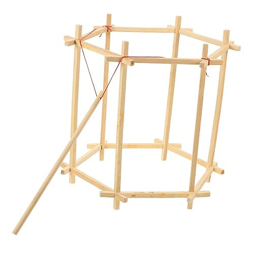HEALSOPTHY Laternen Ständer Rahmen Antiker Laternenhalter Unfertige Laternenhalterung Aus Holz Diy Craft Laternenhalter Bastelbedarf Für Laternenhalter Aus Holz Light Brown Hölzern HEALSOPTHY Laternen Ständer Rahmen Antiker Laternenhalter Unfertige Laternenhalterung Aus Holz Diy Craft Laternenhalter Bastelbedarf Für Laternenhalter Aus Holz Light Brown Hölzern von HEALSOPTHY