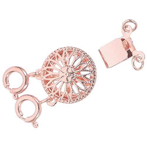 HEALSOPTHY Layered Necklace Separator Schmuck Zubehör für DIY Kettenverbindung für Vielseitige Stile Geschenkidee für Frauen Langlebig Leicht von HEALSOPTHY