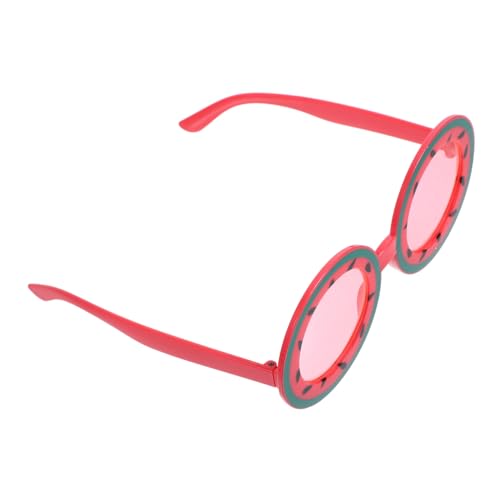 HEALSOPTHY Lustige Hawaii Partybrille Wassermelonen Sonnenbrille Fruchtiges Design Leicht und Robust Für Karneval Fasching Strandfest von HEALSOPTHY