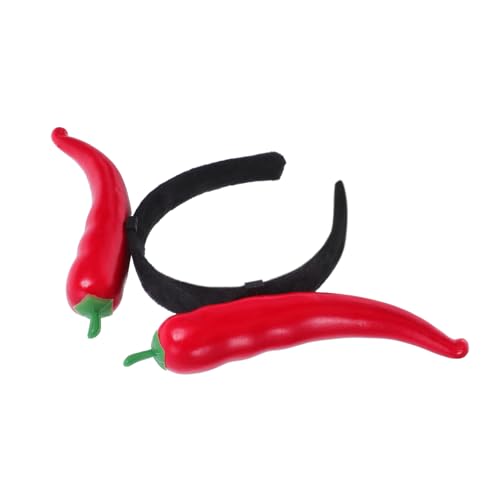 HEALSOPTHY Lustiges Gemüse-Stirnband Chili- falsche Paprika gefälschtes Gemüse Chili-Partygeschenke party zubehör lustige kopfbedeckung Chili-Pfeffer- Chili Party Supplies Plastik HEALSOPTHY Lustiges Gemüse-Stirnband Chili- falsche Paprika gefälschtes Gemüse Chili-Partygeschenke party zubehör lustige kopfbedeckung Chili-Pfeffer- Chili Party Supplies Plastik von HEALSOPTHY