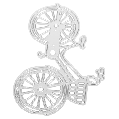 HEALSOPTHY Metall Stanzform Fahrrad Carbonstahl Prägeschablone DIY Scrapbooking Handwerk Werkzeug für Karten Fotoalben Einladungen HEALSOPTHY Metall Stanzform Fahrrad Carbonstahl Prägeschablone DIY Scrapbooking Handwerk Werkzeug für Karten Fotoalben Einladungen von HEALSOPTHY