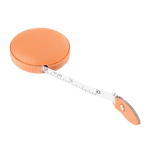 HEALSOPTHY Mini Maßband aus PU Leder Doppelseitiges Praktisches Einziehbares Rollmeter Stabiles Genaues Körpermaßband für Nähen und Alltag Handliches Robustes Maßband HEALSOPTHY Mini Maßband aus PU Leder Doppelseitiges Praktisches Einziehbares Rollmeter Stabiles Genaues Körpermaßband für Nähen und Alltag Handliches Robustes Maßband von HEALSOPTHY