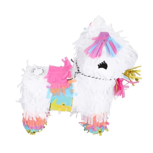 HEALSOPTHY Mini Pferde Piñata aus Hochwertigem Papier Niedliches Partyspielzeug zum Befüllen mit Süßigkeiten als Kindergeburtstags Mitgebsel und Festliche Dekoration für Geburtstag und Fest von HEALSOPTHY