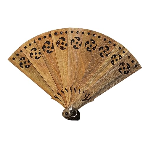 HEALSOPTHY Mini Vintage Fächer Anhänger Grünem Sandelholz Handgefertigtes Mini Faltfächer Hängeornament mit Feiner Gravur Dekorativer Schlüsselanhänger und Vielseitige Retro Deko HEALSOPTHY Mini Vintage Fächer Anhänger Grünem Sandelholz Handgefertigtes Mini Faltfächer Hängeornament mit Feiner Gravur Dekorativer Schlüsselanhänger und Vielseitige Retro Deko von HEALSOPTHY