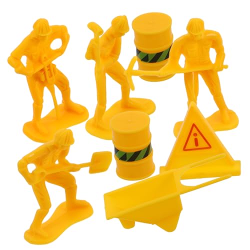 HEALSOPTHY Miniatur Baustellen Dekoration Teilig mit Realistischen Arbeiterfiguren Sichere Kunststoff Miniatur Bauarbeiter für Jungen Geburtstagskuchen Abwechslungsreiche Baustellen HEALSOPTHY Miniatur Baustellen Dekoration Teilig mit Realistischen Arbeiterfiguren Sichere Kunststoff Miniatur Bauarbeiter für Jungen Geburtstagskuchen Abwechslungsreiche Baustellen von HEALSOPTHY