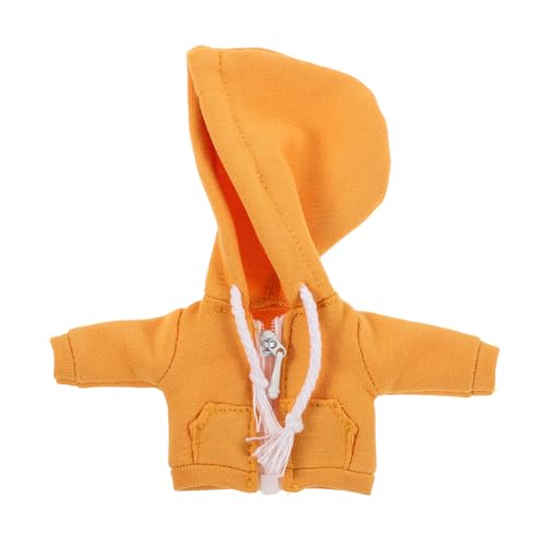 HEALSOPTHY Miniatur Süßer Puppen Hoodie aus Stoff Gelber Bjd Puppenmantel zum Anziehen DIY Kleidung für Puppen Kreatives Puppenhaus Zubehör für Sammler HEALSOPTHY Miniatur Süßer Puppen Hoodie aus Stoff Gelber Bjd Puppenmantel zum Anziehen DIY Kleidung für Puppen Kreatives Puppenhaus Zubehör für Sammler von HEALSOPTHY