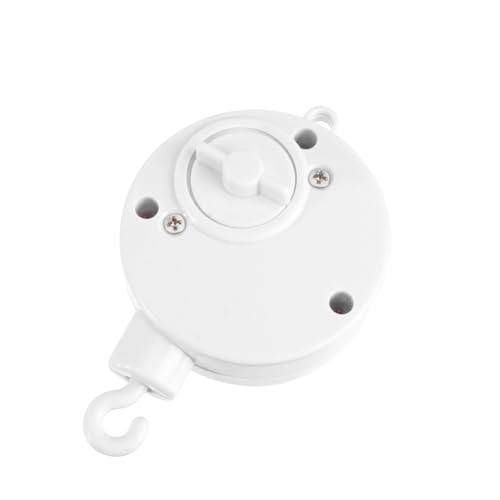 HEALSOPTHY Mobile Spieluhr mit Plunger Haken Aufziehbare Musikbox für Kinderbett Rotierende Bewegung Weiß Fördert Visuelle und Auditive Entwicklung DIY Mobile Halterung HEALSOPTHY Mobile Spieluhr mit Plunger Haken Aufziehbare Musikbox für Kinderbett Rotierende Bewegung Weiß Fördert Visuelle und Auditive Entwicklung DIY Mobile Halterung von HEALSOPTHY