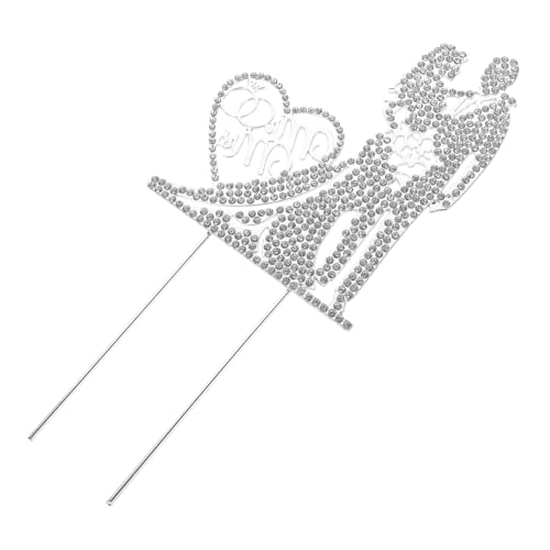 HEALSOPTHY Mr Mrs Cake Topper Hochzeitstorte Silber Party Cake Pick Dekoration für Hochzeitsfeier Kreative Tortendeko mit Elegantem Schriftzug für Festliche Stimmung HEALSOPTHY Mr Mrs Cake Topper Hochzeitstorte Silber Party Cake Pick Dekoration für Hochzeitsfeier Kreative Tortendeko mit Elegantem Schriftzug für Festliche Stimmung von HEALSOPTHY