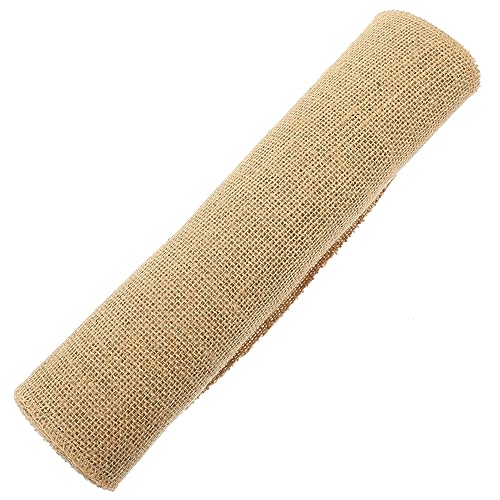 HEALSOPTHY Natürlicher Jute Tischläufer Band Mehrfunktionales DIY Flachsstreifen Dekoband Robustes Formbares Bastelband für Tischdeko Geschenke Party Outdoor und Indoor Anwendungen HEALSOPTHY Natürlicher Jute Tischläufer Band Mehrfunktionales DIY Flachsstreifen Dekoband Robustes Formbares Bastelband für Tischdeko Geschenke Party Outdoor und Indoor Anwendungen von HEALSOPTHY