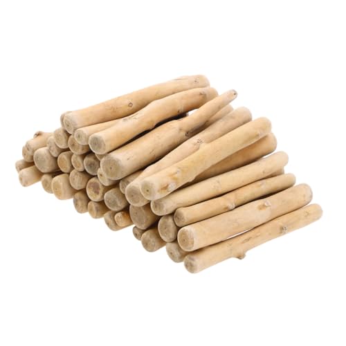 HEALSOPTHY Natur treibholz Stäbe Unbehandelte Holzstäbe für DIY Bastelprojekte Aquarium Holzdekor Langlebige Holzrohstoffe für Kreative Wohn Bürodeko von HEALSOPTHY