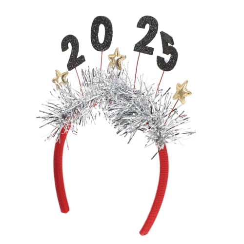 HEALSOPTHY Neujahrs haarreif mit Stern girlande Wiederverwendbar Komfortabel für Silvesterparty Foto Requisiten Festliche Kopfbedeckung Schwarz HEALSOPTHY Neujahrs haarreif mit Stern girlande Wiederverwendbar Komfortabel für Silvesterparty Foto Requisiten Festliche Kopfbedeckung Schwarz von HEALSOPTHY
