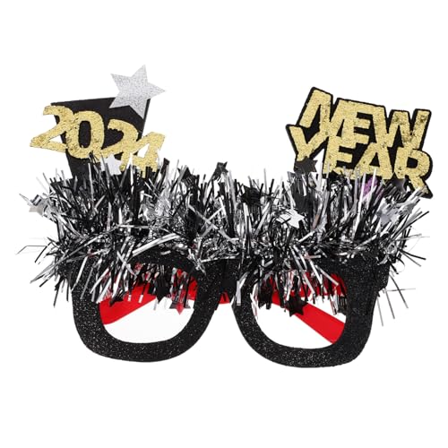 HEALSOPTHY Neujahrsbrille Party Deko Leichtes Kompaktes Eyeglasses Photo Booth Prop für Silvester Feier Bequeme Brille als Partyzubehör und Geschenkidee HEALSOPTHY Neujahrsbrille Party Deko Leichtes Kompaktes Eyeglasses Photo Booth Prop für Silvester Feier Bequeme Brille als Partyzubehör und Geschenkidee von HEALSOPTHY