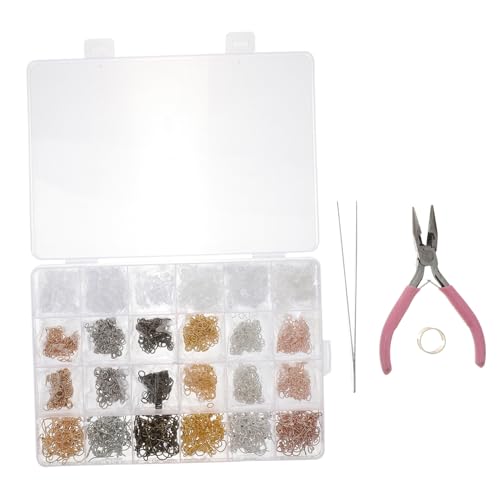 HEALSOPTHY Ohrring DIY Set Metall Ohrhaken Eardrop Hooks Langlebig Hautfreundlich Schmuckherstellung Zubehör für Anfänger und Profis zum Selbermachen Einzigartige Ohrhänger Kreieren von HEALSOPTHY