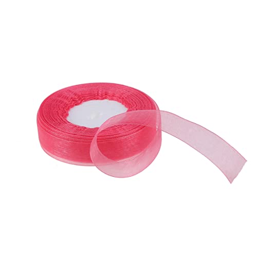 HEALSOPTHY Organza Band Transparenter Chiffon Geschenkband Rot Hochzeitsdekoration DIY Basteln Party Schleife Verpackung HEALSOPTHY Organza Band Transparenter Chiffon Geschenkband Rot Hochzeitsdekoration DIY Basteln Party Schleife Verpackung von HEALSOPTHY
