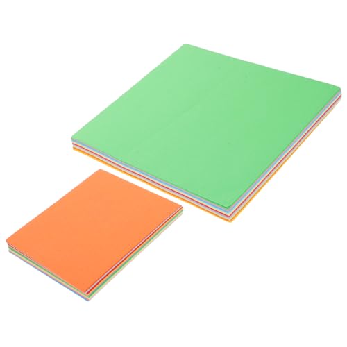 HEALSOPTHY Origami Papier Quadratisch Doppelseitig Bunt DIY Bastelpapier für Falttechnik Handarbeit Partydekoration Geburtstagskarten von HEALSOPTHY