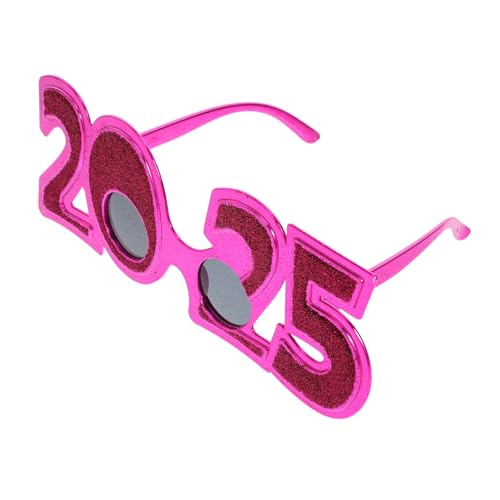 HEALSOPTHY Partybrille aus Robustem Pc Material Leichte Bequeme Year Brille für Feierlichkeiten Auffällige Farbige Spaßbrille für Silvester und Festivaleinsatz HEALSOPTHY Partybrille aus Robustem Pc Material Leichte Bequeme Year Brille für Feierlichkeiten Auffällige Farbige Spaßbrille für Silvester und Festivaleinsatz von HEALSOPTHY