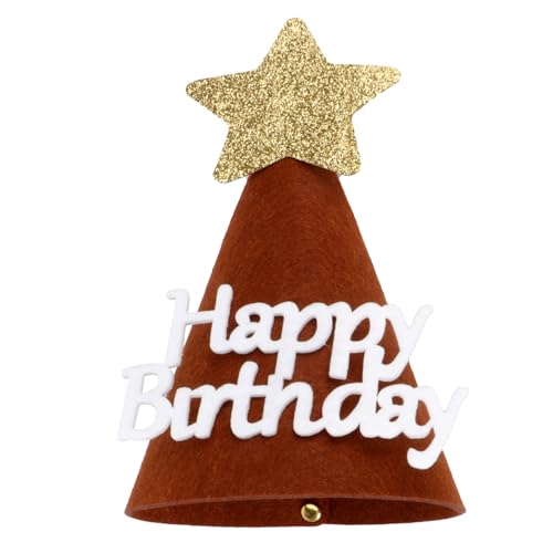 HEALSOPTHY Partyhut aus Filz für Geburtstag und Kostüm Zackiger Stern Kreative Geburtstagsmütze für Mädchen und Jungen Strapazierfähig Passende für Party und Babyparty HEALSOPTHY Partyhut aus Filz für Geburtstag und Kostüm Zackiger Stern Kreative Geburtstagsmütze für Mädchen und Jungen Strapazierfähig Passende für Party und Babyparty von HEALSOPTHY