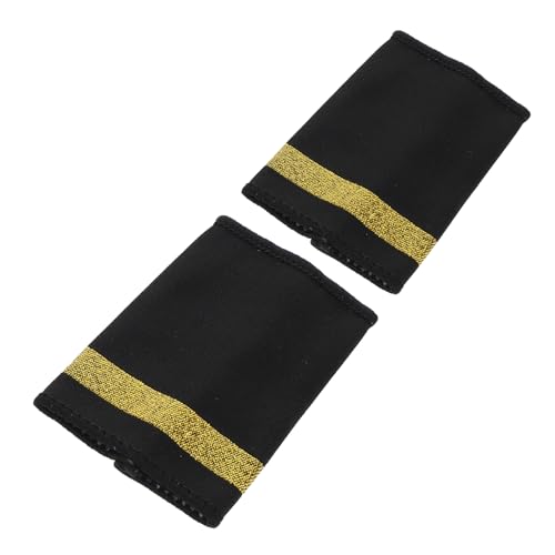HEALSOPTHY Pilot Schulterklappen Epauletten Einstreifen Schulterboards für Fluguniformen Leichte Professionelle Abzeichen für Airline Crew und Cosplay Präzise Verarbeitung und Komfortables HEALSOPTHY Pilot Schulterklappen Epauletten Einstreifen Schulterboards für Fluguniformen Leichte Professionelle Abzeichen für Airline Crew und Cosplay Präzise Verarbeitung und Komfortables von HEALSOPTHY