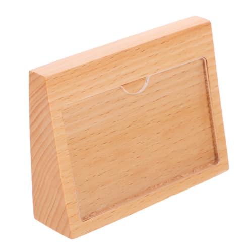 HEALSOPTHY Preisetikettenhalter Holz Tischaufsteller für Laden Supermarkt Ausstellung Stabiles Vielseitiges Preisschild Display mit Glatter Oberfläche Einfach zu Montieren HEALSOPTHY Preisetikettenhalter Holz Tischaufsteller für Laden Supermarkt Ausstellung Stabiles Vielseitiges Preisschild Display mit Glatter Oberfläche Einfach zu Montieren von HEALSOPTHY