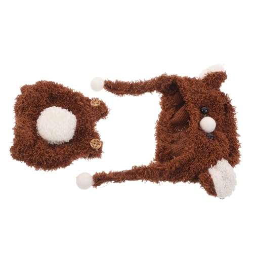 HEALSOPTHY Puppenkleidung Kinderspielhaus Puppenhut Mädchen Puppenoverall Puppenoutfit Zubehör Puppenkleid Kollektion Puppenoutfits Kostüme Puppenoveralls Kostüm Puppenzubehör von HEALSOPTHY
