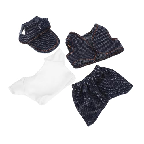 HEALSOPTHY Puppenkleidung für Plüschtiere Sommeroutfit mit T Shirt Hose Weste und Hut Weiche Hautfreundliche Stoffe Einfaches Ausziehen Zubehör für Spiel und Puppenhausdekoration HEALSOPTHY Puppenkleidung für Plüschtiere Sommeroutfit mit T Shirt Hose Weste und Hut Weiche Hautfreundliche Stoffe Einfaches Ausziehen Zubehör für Spiel und Puppenhausdekoration von HEALSOPTHY
