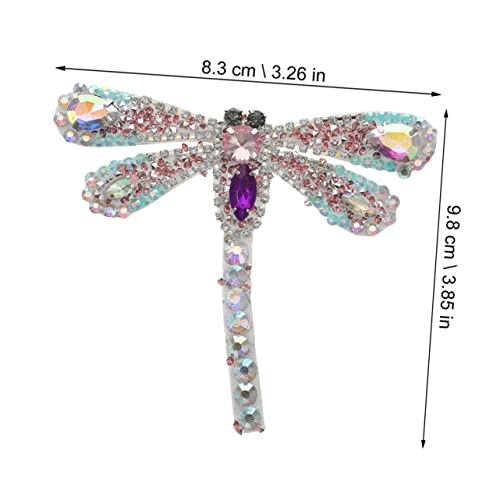 HEALSOPTHY Rhinestone Applikation Patch Dragonfly Form DIY Dekoration für Schuhe Kleidung Hochzeit Brautkleid Strass Schmuck Aufnäher mit Bügelvlies Hautfreundlich Langlebig HEALSOPTHY Rhinestone Applikation Patch Dragonfly Form DIY Dekoration für Schuhe Kleidung Hochzeit Brautkleid Strass Schmuck Aufnäher mit Bügelvlies Hautfreundlich Langlebig von HEALSOPTHY