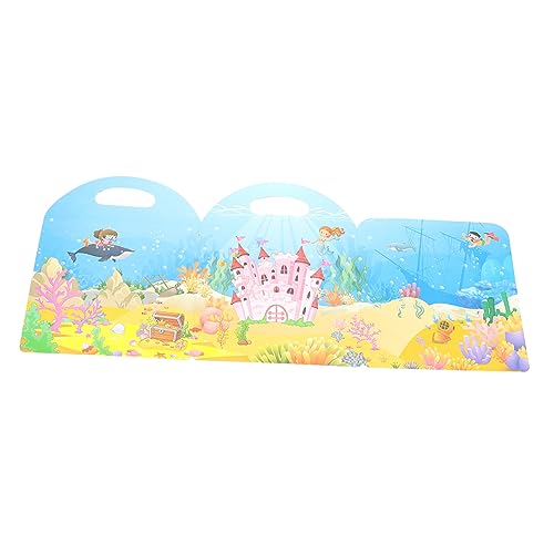 HEALSOPTHY Ruhiges Kinderbuch Beschäftigtes Buch Lustiges Beschäftigtes Aufkleberbuch Kognitions-stickerbuch Für Bildungsspielzeug Vorschul-lernbuch Für Beschichtetes Papier von HEALSOPTHY