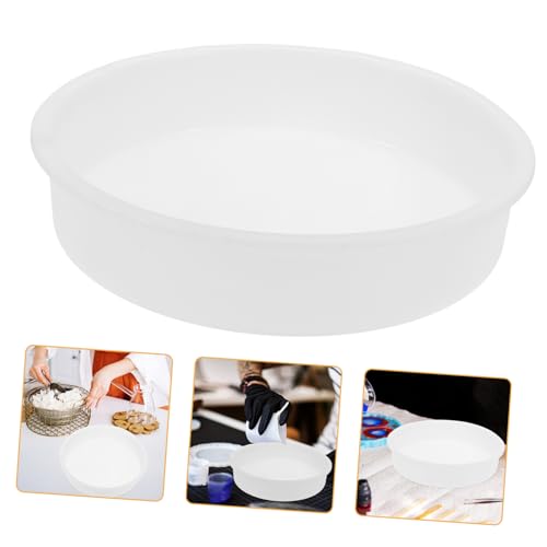HEALSOPTHY Runder Silikon DIY Mold für Epoxidharz Wiederverwendbare Gießform für Untersetzer und Dekorative Tabletts für Kunsthandwerk und Kreative Projekte HEALSOPTHY Runder Silikon DIY Mold für Epoxidharz Wiederverwendbare Gießform für Untersetzer und Dekorative Tabletts für Kunsthandwerk und Kreative Projekte von HEALSOPTHY