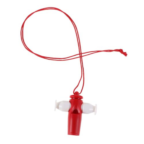 HEALSOPTHY Samba Pfeife Klarer Klang Leichtes Kunststoff Instrument für Kindergarten Tanzpartys Rot HEALSOPTHY Samba Pfeife Klarer Klang Leichtes Kunststoff Instrument für Kindergarten Tanzpartys Rot von HEALSOPTHY
