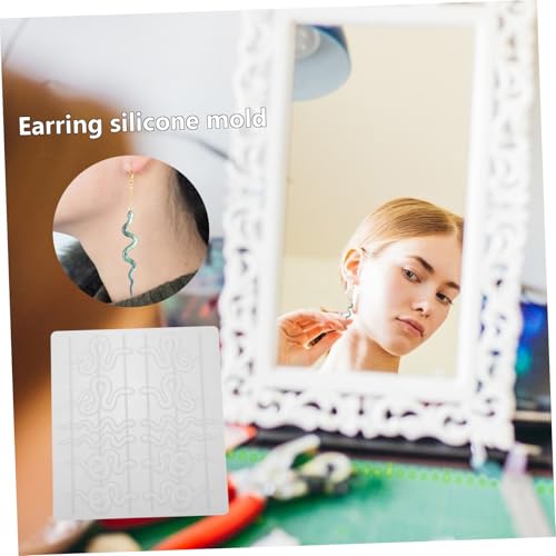 HEALSOPTHY Schlangenform Silikonform DIY Schlüsselanhänger Gießform Flexibel Langlebig für Epoxidharz Ohrringe Anhänger Schmuckherstellung Kreativ HEALSOPTHY Schlangenform Silikonform DIY Schlüsselanhänger Gießform Flexibel Langlebig für Epoxidharz Ohrringe Anhänger Schmuckherstellung Kreativ von HEALSOPTHY