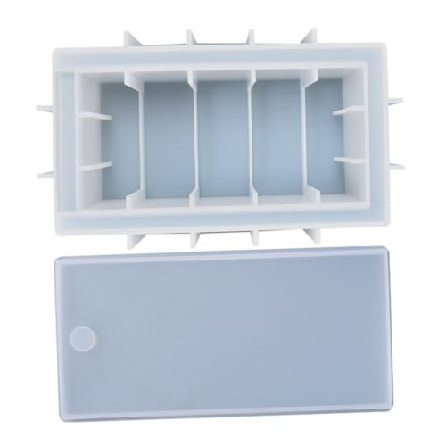 HEALSOPTHY Silikonform Aufbewahrungsbox DIY Resin Gießform Wiederverwendbar Waschbar für Schmuck Münzen Schlüssel Domino Bastelprojekt HEALSOPTHY Silikonform Aufbewahrungsbox DIY Resin Gießform Wiederverwendbar Waschbar für Schmuck Münzen Schlüssel Domino Bastelprojekt von HEALSOPTHY
