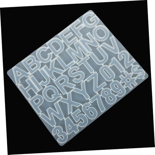 HEALSOPTHY Silikonform Buchstaben Zahlen für DIY Schmuck Gießharz Schmuckherstellung Handwerk Silikon Gießform Alphabet Anhänger Basteln HEALSOPTHY Silikonform Buchstaben Zahlen für DIY Schmuck Gießharz Schmuckherstellung Handwerk Silikon Gießform Alphabet Anhänger Basteln von HEALSOPTHY