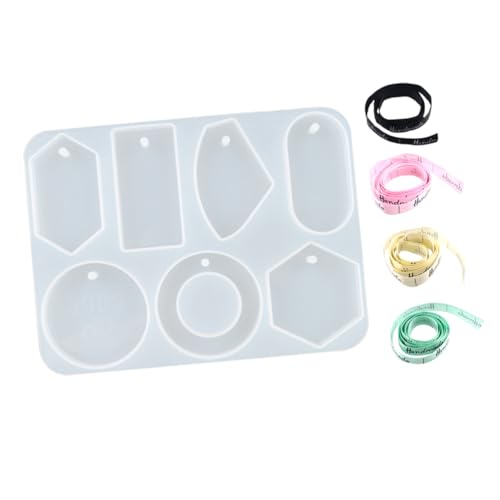 HEALSOPTHY Silikonform DIY Schlüsselanhänger Anhängerform für Epoxidharz Gießen Flexible Transparente Gießform Wiederverwendbar Langlebig für Kreative Anhängergestaltung HEALSOPTHY Silikonform DIY Schlüsselanhänger Anhängerform für Epoxidharz Gießen Flexible Transparente Gießform Wiederverwendbar Langlebig für Kreative Anhängergestaltung von HEALSOPTHY