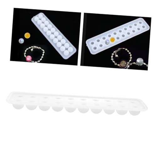 HEALSOPTHY Silikonform Rundes Perlen Gießform für DIY Schmuck Anhänger und Ohrringe Transparent Flexibel Glatt Innen Leicht zu Reinigen für Bastelprojekte und Schmuckherstellung HEALSOPTHY Silikonform Rundes Perlen Gießform für DIY Schmuck Anhänger und Ohrringe Transparent Flexibel Glatt Innen Leicht zu Reinigen für Bastelprojekte und Schmuckherstellung von HEALSOPTHY