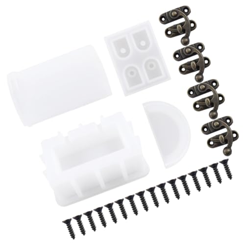 HEALSOPTHY Silikonform Schatztruhe Langlebige DIY Gießform für Epoxidharz Schmuckkasten Flexible Aufbewahrungsbox Silikonform Praktisch und Verschleißfest für Bastelprojekte HEALSOPTHY Silikonform Schatztruhe Langlebige DIY Gießform für Epoxidharz Schmuckkasten Flexible Aufbewahrungsbox Silikonform Praktisch und Verschleißfest für Bastelprojekte von HEALSOPTHY