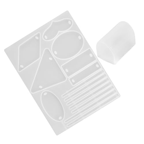 HEALSOPTHY Silikonform für Haarnadeln Kreative Gießform für Epoxidharz DIY Haarschmuck Geeignet für Verschiedene Materialien und Persönliche Designs von HEALSOPTHY