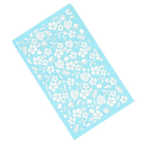 HEALSOPTHY Silkscreen Schablonen für Polymer Clay Wiederverwendbare Diy Vorlage für Schmuckherstellung Langlebig und Sicher für Kreative Projekte und Bastelarbeiten von HEALSOPTHY