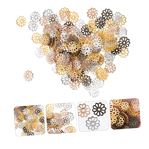 HEALSOPTHY Spacer Beads Caps Blüten Anhänger DIY Schmuck Zubehör Perlenkappen für Armbänder Halsketten Basteln HEALSOPTHY Spacer Beads Caps Blüten Anhänger DIY Schmuck Zubehör Perlenkappen für Armbänder Halsketten Basteln von HEALSOPTHY