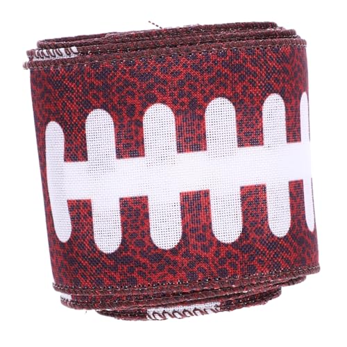 HEALSOPTHY Sportliches Dekorationsband Breit Polyesterband mit Genähter Widerstandsfähig und Vielseitig für Geschenkverpackung Bastelarbeiten und Partydekoration HEALSOPTHY Sportliches Dekorationsband Breit Polyesterband mit Genähter Widerstandsfähig und Vielseitig für Geschenkverpackung Bastelarbeiten und Partydekoration von HEALSOPTHY