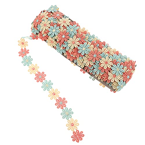 HEALSOPTHY Stickerei Spitzenborte für Diy Projekte Yards Stoffband für Kleidung Hochzeitsdekoration Scrapbooking und Bastelarbeiten für Handarbeiten und Accessoires HEALSOPTHY Stickerei Spitzenborte für Diy Projekte Yards Stoffband für Kleidung Hochzeitsdekoration Scrapbooking und Bastelarbeiten für Handarbeiten und Accessoires von HEALSOPTHY