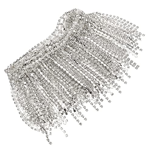 HEALSOPTHY Strass Quasten Kette Dekorative Strassbänder für Kleidung Lange Quasten Vielseitig Einsetzbar für DIY Bastelprojekte Hochzeitskleider Handwerk und Mehr Langlebig HEALSOPTHY Strass Quasten Kette Dekorative Strassbänder für Kleidung Lange Quasten Vielseitig Einsetzbar für DIY Bastelprojekte Hochzeitskleider Handwerk und Mehr Langlebig von HEALSOPTHY