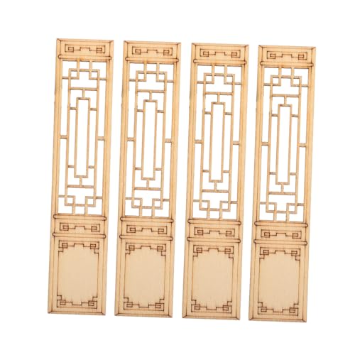 HEALSOPTHY Stück Minifenster Puppenhaustür Malerei Miniaturtür Puppenhausfenster Mini-Fenster bastelset basteln für Mini-Holztürfenster Mini-Türfensterverzierung hölzern Brown HEALSOPTHY Stück Minifenster Puppenhaustür Malerei Miniaturtür Puppenhausfenster Mini-Fenster bastelset basteln für Mini-Holztürfenster Mini-Türfensterverzierung hölzern Brown von HEALSOPTHY