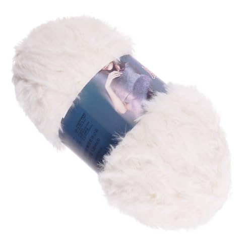 HEALSOPTHY Supple DIY Strickgarn Knäuel Flauschiges Flexibles Garn für Häkeln Handstricken Basteln Hautfreundlich Langlebig Atmungsaktiv für Pullover Schals Mützen von HEALSOPTHY