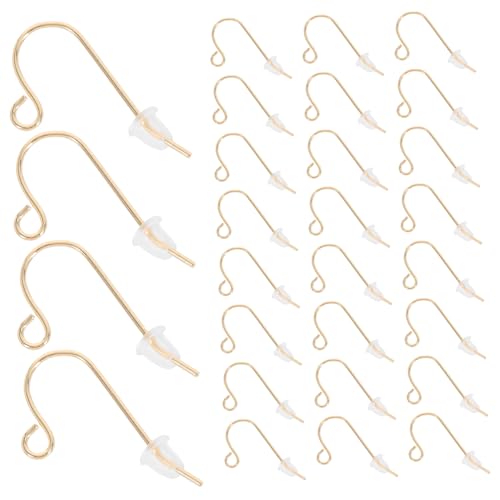 HEALSOPTHY Teiliges Ohrring-herstellungsset mit V-förmigen Metallhaken und Ohrstoppern Hautfreundliche DIY Ohrhaken für Damen zum Ohrringe Basteln und Selber Machen Stabiles Schmuckzubehör HEALSOPTHY Teiliges Ohrring-herstellungsset mit V-förmigen Metallhaken und Ohrstoppern Hautfreundliche DIY Ohrhaken für Damen zum Ohrringe Basteln und Selber Machen Stabiles Schmuckzubehör von HEALSOPTHY