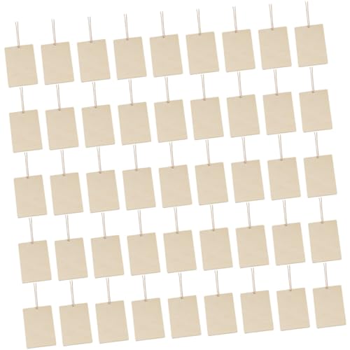 HEALSOPTHY Teiliges Unbehandelte Holz Hängeetiketten mit Juteschnur Rechteckige DIY Holzchips zum Bemalen Beschriften und Basteln für Schule Hochzeit Weihnachten und Wohnkultur HEALSOPTHY Teiliges Unbehandelte Holz Hängeetiketten mit Juteschnur Rechteckige DIY Holzchips zum Bemalen Beschriften und Basteln für Schule Hochzeit Weihnachten und Wohnkultur von HEALSOPTHY