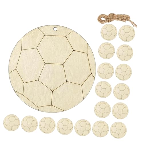 HEALSOPTHY Teiliges Unbemalte Holz Fußball Ausschnitte DIY Graffiti Holzstücke für Sport Partydekoration Vielseitige Holzanhänger zum Bemalen und Basteln Kreative Handwerksprojekte für HEALSOPTHY Teiliges Unbemalte Holz Fußball Ausschnitte DIY Graffiti Holzstücke für Sport Partydekoration Vielseitige Holzanhänger zum Bemalen und Basteln Kreative Handwerksprojekte für von HEALSOPTHY