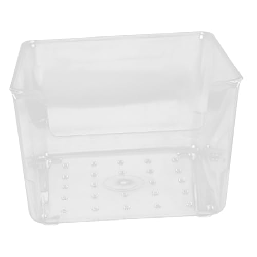 HEALSOPTHY Transparente Notizblockhalter Box aus Robustem Material Kompakte Memo Pads Aufbewahrung für Büro und Zuhause Platzsparender Organizer mit Glatten Kanten für Sauberes von HEALSOPTHY