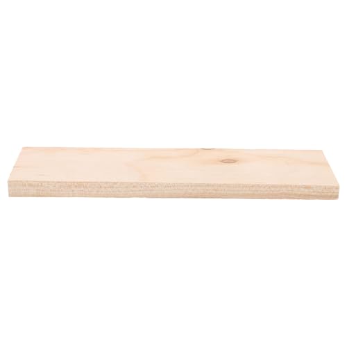 HEALSOPTHY Unbehandelte Rechteckige Holzplatten aus Natürlichem Holz DIY Blanko-holzbrettchen für Gravur Basteln Malerei Kreative Holzstücke für Handwerk und Dekoration von HEALSOPTHY