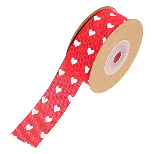 HEALSOPTHY Valentinstag Deko Band mit Herzmotiv Rotes Satinband Glatte Oberfläche Reißfest Farbintensiv für Geschenkverpackung Hochzeits und Partydekoration DIY Basteln HEALSOPTHY Valentinstag Deko Band mit Herzmotiv Rotes Satinband Glatte Oberfläche Reißfest Farbintensiv für Geschenkverpackung Hochzeits und Partydekoration DIY Basteln von HEALSOPTHY